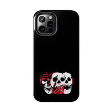 Load image into Gallery viewer, 3 Skulls (With Red) Tough Phone Case (Samsung & iPhone)