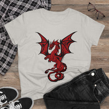 Load image into Gallery viewer, Dragon Women's Cotton Tee (Various Colors)