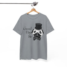 Load image into Gallery viewer, Fancy Pug Cotton Tee (Various Colors)