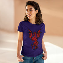 Load image into Gallery viewer, Dragon Women's Cotton Tee (Various Colors)