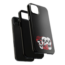 Load image into Gallery viewer, 3 Skulls (With Red) Tough Phone Case (Samsung & iPhone)