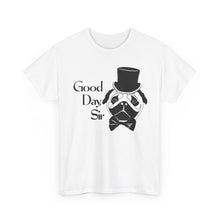 Load image into Gallery viewer, Fancy Pug Cotton Tee (Various Colors)