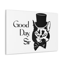 Load image into Gallery viewer, Fancy Cat Canvas Print (Various Sizes)