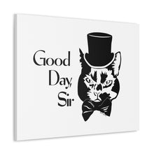Load image into Gallery viewer, Fancy Cat Canvas Print (Various Sizes)