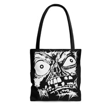 Load image into Gallery viewer, Stretched Monster Face Tote Bag (Various Sizes)