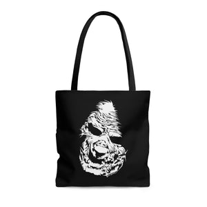 Zombie Face Tote Bag (Various Sizes)