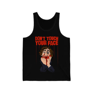 Don't Touch Your Face 2 Jersey Tank (XS-L)