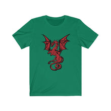 Load image into Gallery viewer, Red Dragon Cotton Tee (XS-4XL Various Colors)
