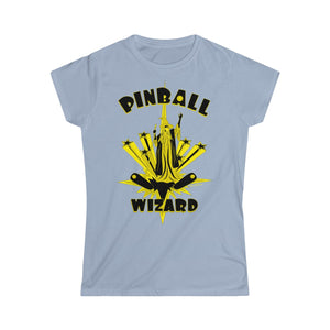 Pinball Wizard Women's Tee (S-2XL Various Colors)