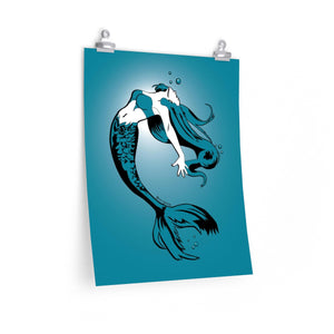 Mermaid Poster (Various sizes)