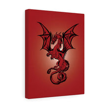 Load image into Gallery viewer, Red Dragon Canvas Print (Various Sizes)