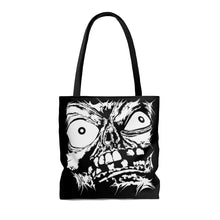 Load image into Gallery viewer, Stretched Monster Face Tote Bag (Various Sizes)