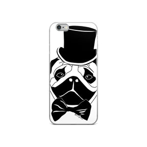 Fancy Pug iPhone Case (Various Options)