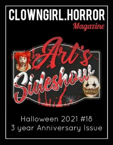 Clown Girl Horror Magazine Halloween 2021 Issue