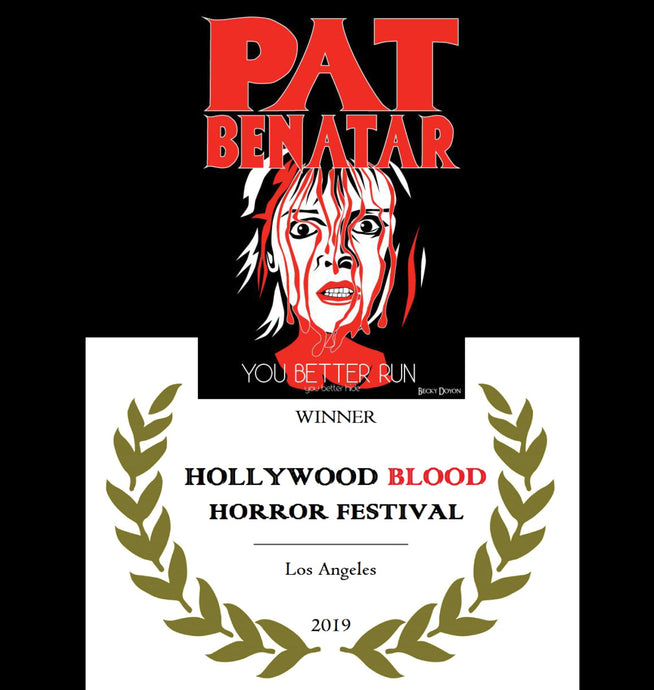 I'm a Hollywood Blood Horror Festival Winner!