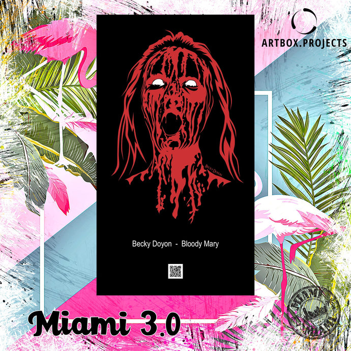 "Bloody Mary" will be exhibited in Miami
