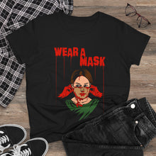 Load image into Gallery viewer, Wear a Mask Women's Cotton Tee