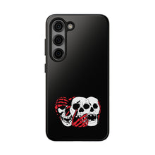 Load image into Gallery viewer, 3 Skulls (With Red) Tough Phone Case (Samsung &amp; iPhone)