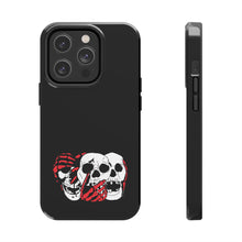 Load image into Gallery viewer, 3 Skulls (With Red) Tough Phone Case (Samsung &amp; iPhone)