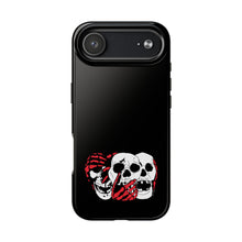 Load image into Gallery viewer, 3 Skulls (With Red) Tough Phone Case (Samsung &amp; iPhone)
