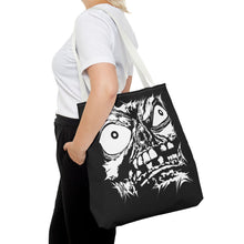 Load image into Gallery viewer, Stretched Monster Face Tote Bag (Various Sizes)