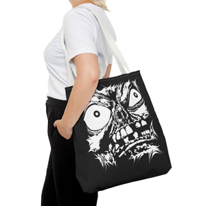 Stretched Monster Face Tote Bag (Various Sizes)