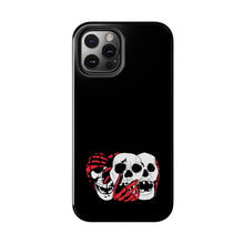 Load image into Gallery viewer, 3 Skulls (With Red) Tough Phone Case (Samsung &amp; iPhone)