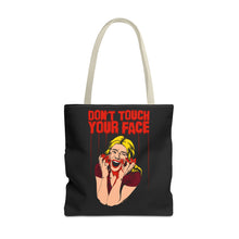 Load image into Gallery viewer, Don&#39;t Touch Your Face v.2 Tote Bag (Various Sizes)