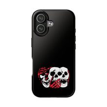 Load image into Gallery viewer, 3 Skulls (With Red) Tough Phone Case (Samsung &amp; iPhone)