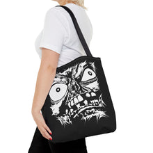 Load image into Gallery viewer, Stretched Monster Face Tote Bag (Various Sizes)