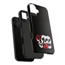 Load image into Gallery viewer, 3 Skulls (With Red) Tough Phone Case (Samsung &amp; iPhone)