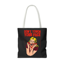 Load image into Gallery viewer, Don&#39;t Touch Your Face v.2 Tote Bag (Various Sizes)