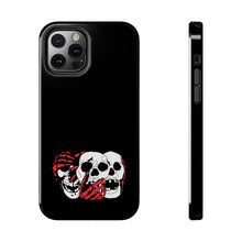 Load image into Gallery viewer, 3 Skulls (With Red) Tough Phone Case (Samsung &amp; iPhone)