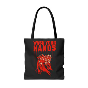 Wash Your Hands Tote Bag (Various Sizes)