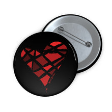 Load image into Gallery viewer, Red Heart Pin (Various Sizes)