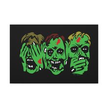 Load image into Gallery viewer, 3 Zombies Canvas Print (Various Sizes)