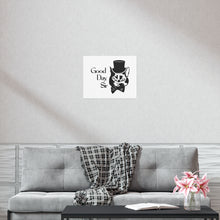 Load image into Gallery viewer, Fancy Cat Poster (Various Sizes)