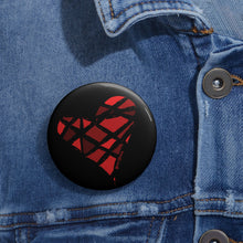 Load image into Gallery viewer, Red Heart Pin (Various Sizes)