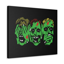 Load image into Gallery viewer, 3 Zombies Canvas Print (Various Sizes)