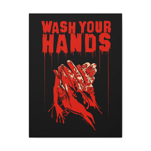 Wash Your Hands Canvas Print (Various Sizes)