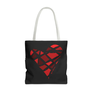 Red Heart Tote Bag (Various Sizes)