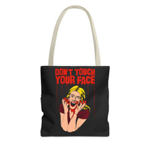 Load image into Gallery viewer, Don&#39;t Touch Your Face v.2 Tote Bag (Various Sizes)