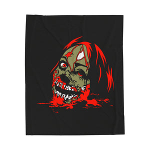 Severed Velveteen Plush Blanket (Various Sizes)