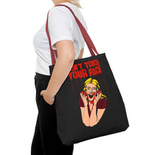 Load image into Gallery viewer, Don&#39;t Touch Your Face v.2 Tote Bag (Various Sizes)