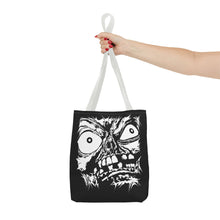 Load image into Gallery viewer, Stretched Monster Face Tote Bag (Various Sizes)