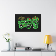 Load image into Gallery viewer, 3 Zombies Canvas Print (Various Sizes)