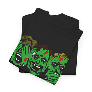 3 Zombies Cotton Tee