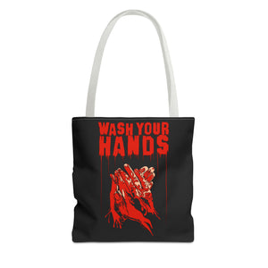 Wash Your Hands Tote Bag (Various Sizes)