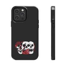 Load image into Gallery viewer, 3 Skulls (With Red) Tough Phone Case (Samsung &amp; iPhone)