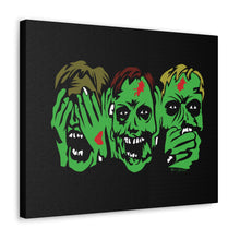 Load image into Gallery viewer, 3 Zombies Canvas Print (Various Sizes)